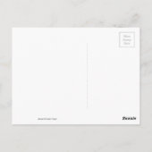 Whitetail Doe and Fawn Drinks aus einem Stream Postkarte (Rückseite)