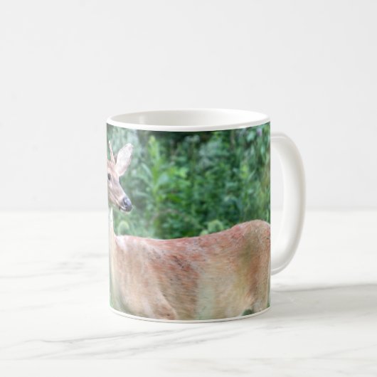Whitetail-Dollar Kaffeetasse (VorderseiteRechts)