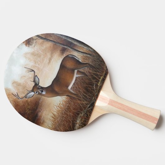 Whitetail-Dollar Tischtennis Schläger (Seitenansicht)
