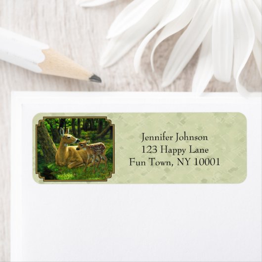 Whitetail Fawn und Doight Light Green (Insitu)