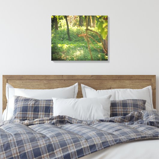 Whitetail Hirsch Leinwand (Insitu (Schlafzimmer))