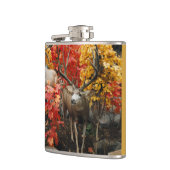 Whitetail im Herbst Flachmann (Links)