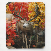 Whitetail im Herbst Mousepad (Vorne)