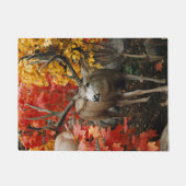Whitetail In Autumn Fußmatte (Vorderseite)