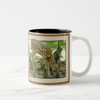 Whitetail-Rotwild - Kitz-Tasse 2 Zweifarbige Tasse