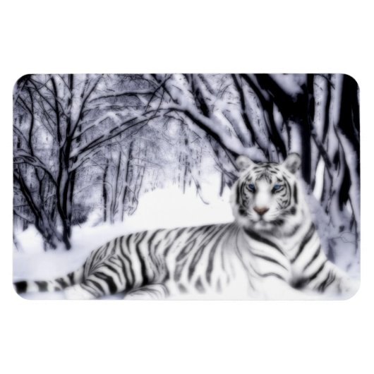 WhiteTiger Magnet (Horizontal)