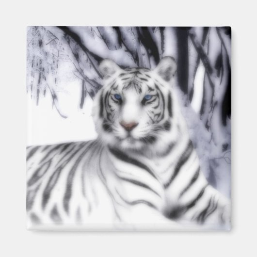 WhiteTiger Magnet (Vorne)