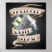 WhiteTrash Poster (Vorne)