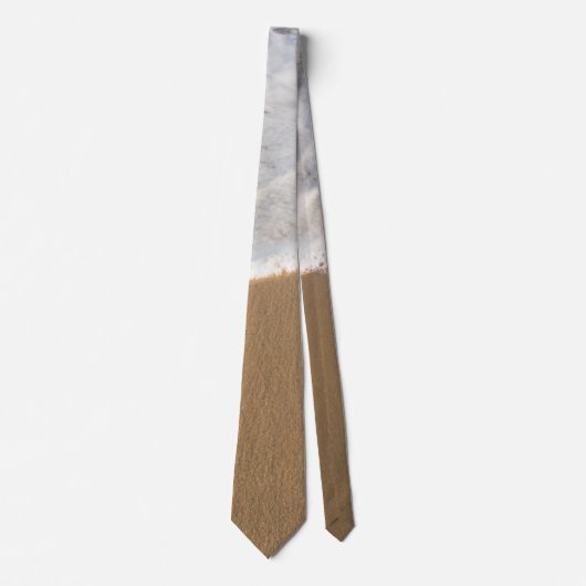 Whitewash am Strand Neck Tie Krawatte (Vorderseite)