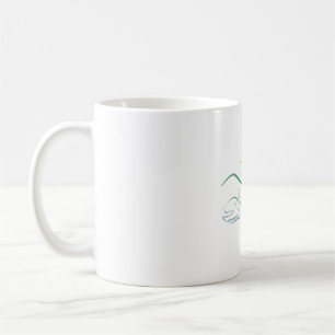 Whitewater Appalachia Watercolor Kaffeetasse