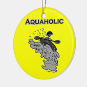Whitewater Aquaholic Silhouette Shirts & Dingen Keramikornament (Links)