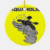 Whitewater Aquaholic Silhouette Shirts & Dingen Keramikornament (Hinten)