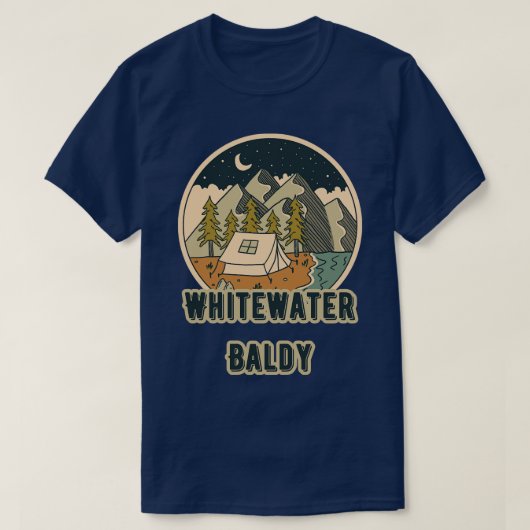 Whitewater Baldy T-Shirt (Design vorne)