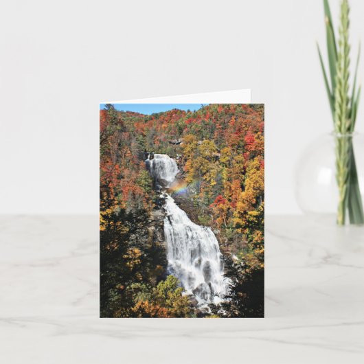 Whitewater Falls Karte (Vorderseite)