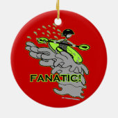 Whitewater Fanatic! Keramik Ornament (Hinten)