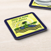 Whitewater-Kajak-Rolle Getränkeuntersetzer (Linke Seite)