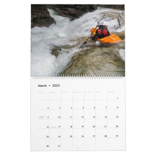 Whitewater-Kalender 2018 (2018) Kalender (Mär 2025)