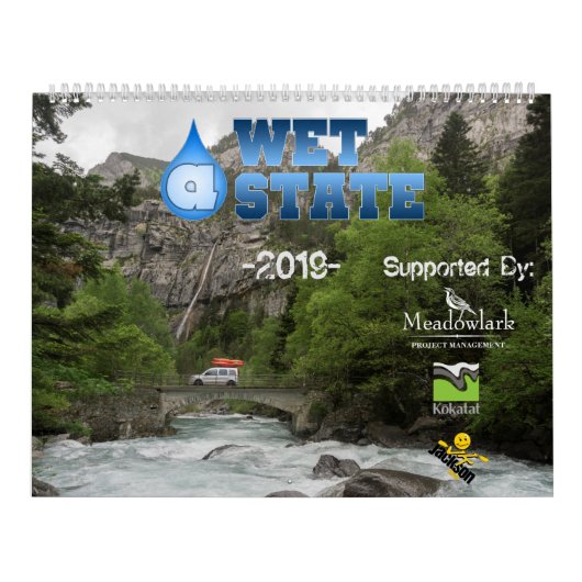 Whitewater-Kalender 2019 Kalender (Titelbild)