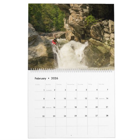 Whitewater-Kalender 2019 Kalender (Feb 2026)
