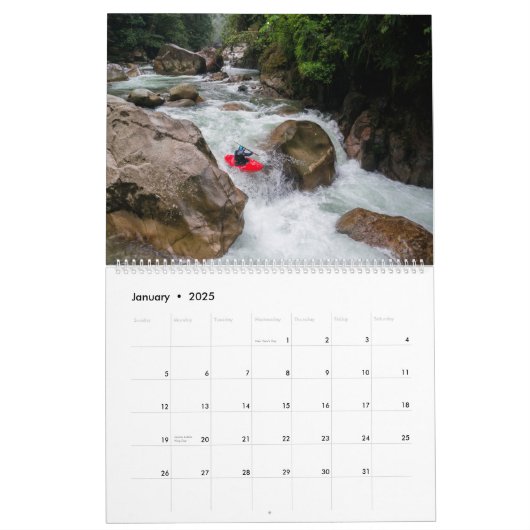 Whitewater-Kalender 2023 Kalender (Jan 2025)