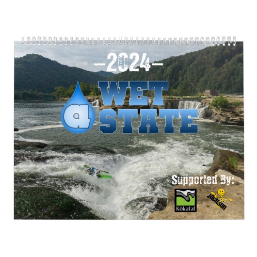 Whitewater-Kalender 2024 Kalender (Titelbild)
