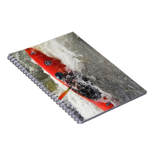Whitewater Kayak Adventure-Notebook Notizblock (Rechte Seite)
