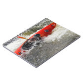 Whitewater Kayak Adventure-Notebook Notizblock (Linke Seite)