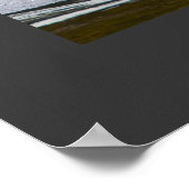 Whitewater Kayak Poster (Ecke)