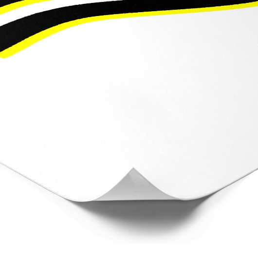 Whitewater Kayak Roll Poster (Ecke)