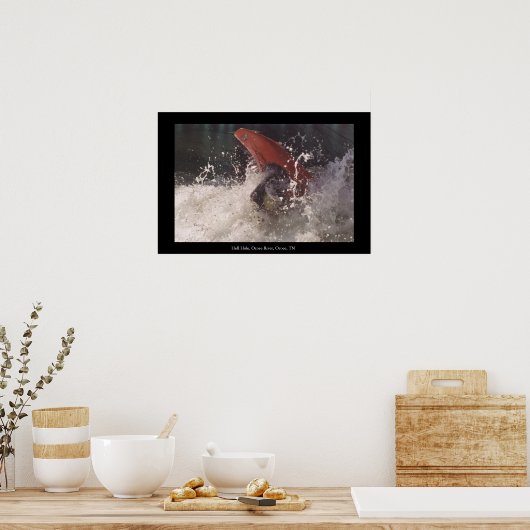 Whitewater Loop Poster (Küche)