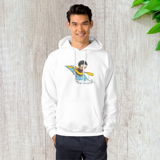 Whitewater Rafting Adventure mit Scared Boy Hoodie