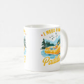 Whitewater Rafting Kaffeetasse (VorderseiteRechts)