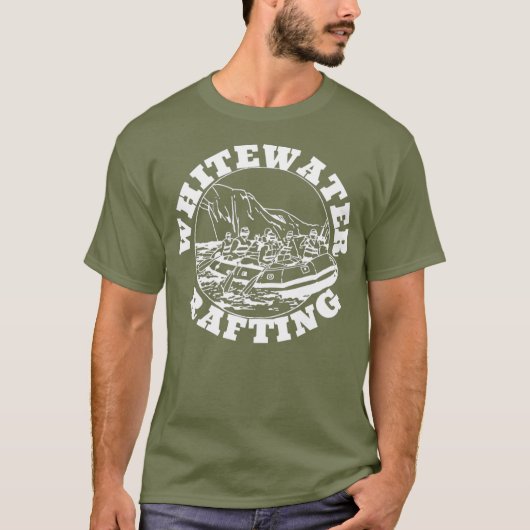 Whitewater Rafting T-Shirt (Vorderseite)