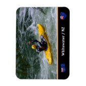 Whitewater, Rapids & River Adrenaline/Neuseeland Magnet (Vertikal)