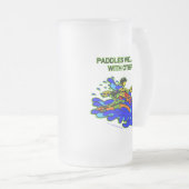 Whitewater schaufelt gut mit anderen mattglas bierglas (VorderseiteRechts)