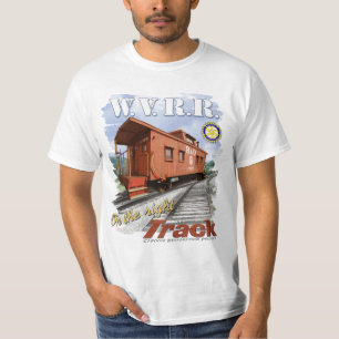 Whitewater-Tal-Eisenbahnkombüsen-T - Shirt