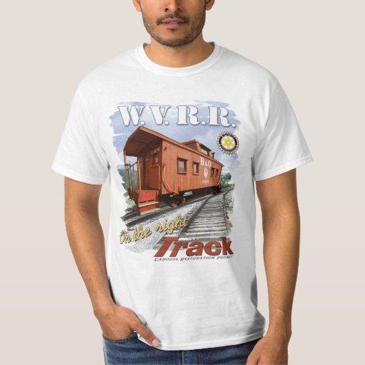 Whitewater-Tal-Eisenbahnkombüsen-T - Shirt (Vorderseite)
