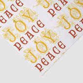Whitewood and Peace Tissue Seidenpapier (Ausschnitt)