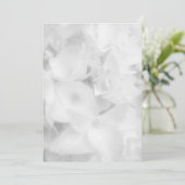 Whitewood Blank Fan Program Paper Programm (Stehend Vorderseite)