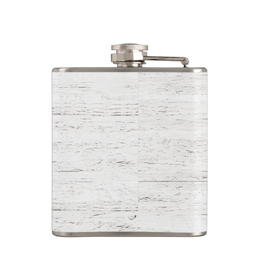 Whitewusch Wood Personalisiert Man of Honour Flachmann (Rückseite)