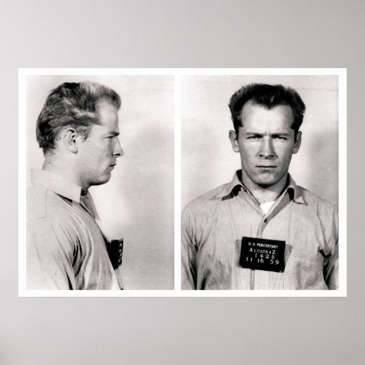 WHITEY BULGER ALCATRAZ MUGSHOT 1959 POSTER (Vorne)
