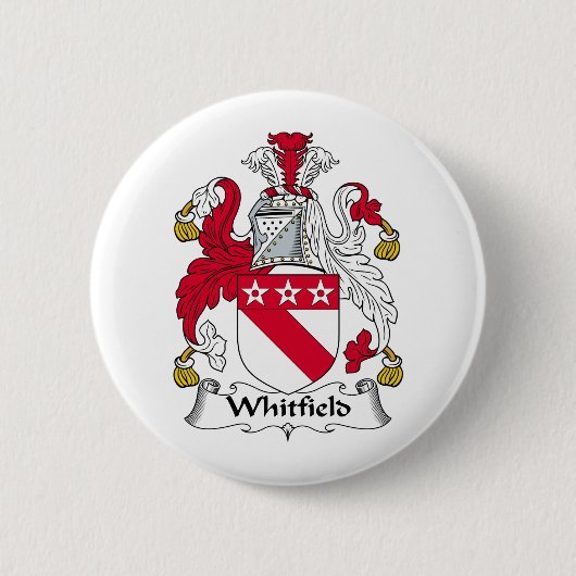 Whitfield Familienwappen Button (Vorderseite)