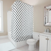 Whitground Polka Dots Design Duschvorhang (Beispiel)