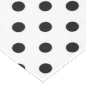 Whitground Polka Dots Design Tischdecke (Schrägansicht)