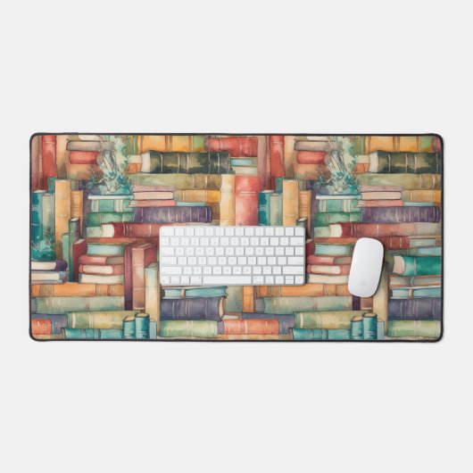 Whitimsical Books Desk Pad Schreibtischunterlage (Tastatur & Maus)