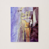 Whitley Bay bei Sunrise-Puzzle Puzzle (Vertikal)