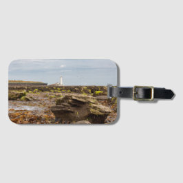 Whitley Bay lighthouse Gepäckanhänger