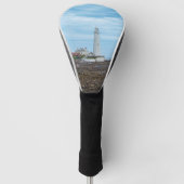 Whitley Bay lighthouse Golf Headcover (Vorderseite)