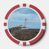 Whitley Bay lighthouse Pokerchips (Vorderseite)