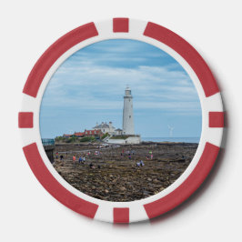 Whitley Bay lighthouse Pokerchips